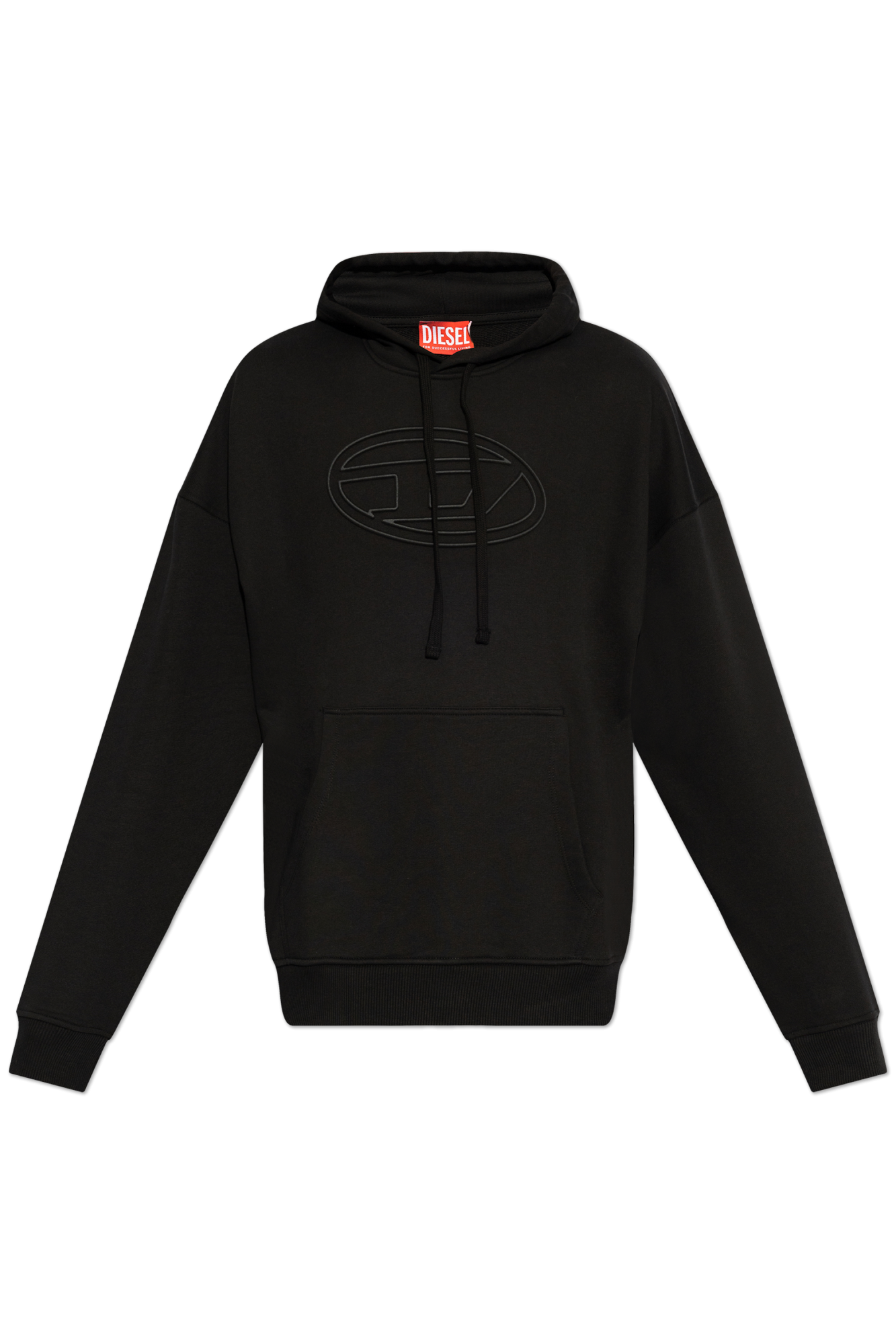 Black Sweatshirt S-UMMER-BIGOVAL Diesel - Vitkac AS